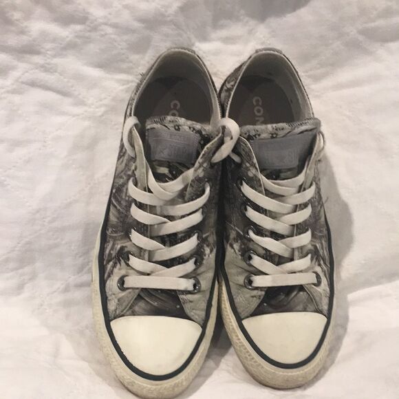 Converse All Star Grey flower❤️ - Picture 2 of 8